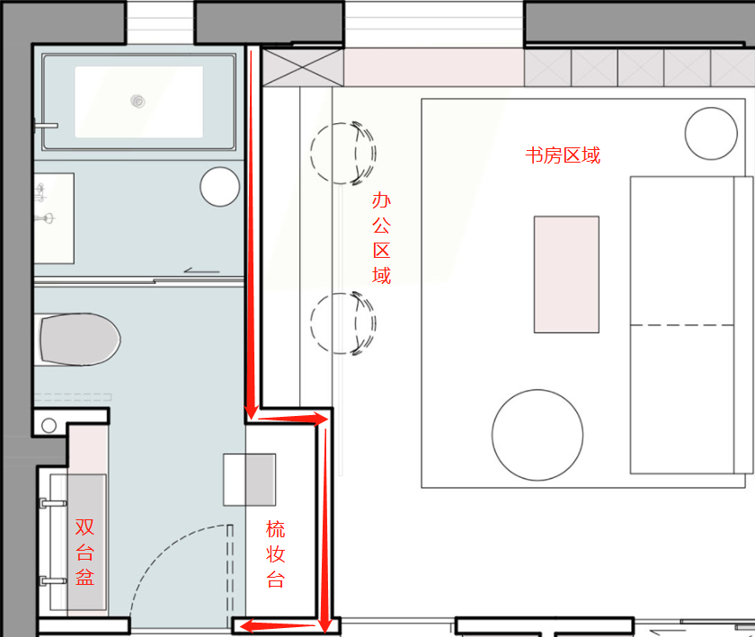 西安108平米旧房翻新-焕新巢装饰